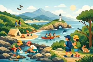 10 idées de vacances enfants nature à la Côte basque