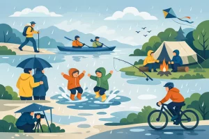 12 activités d’extérieur sous la pluie à tester