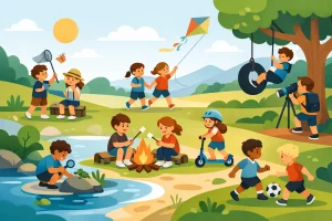 12 meilleures activités enfants dehors