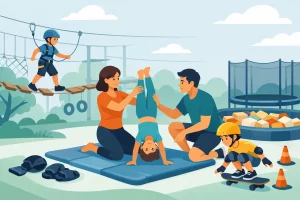 Guide sécurité jeux acrobatiques en famille