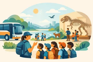 Guide sortie scolaire pour une journée qui rassemble