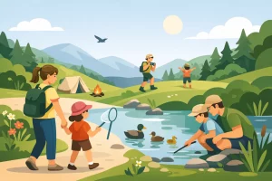 Organiser une journée nature avec les enfants