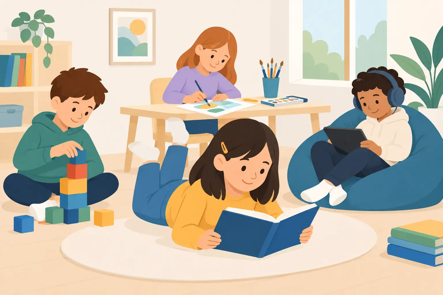 Activités adaptées aux enfants non sportifs