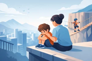 Comment gérer la peur de la hauteur chez l’enfant