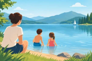 Les lacs sont-ils sécurisés pour les enfants ?